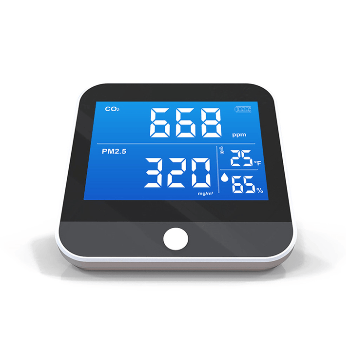 DM306D Breathalyzer Air Quality Monitor Digital CO2 Meter Co2 Sensor Common Display CO2 PM2.5 Temperature Humidity Detector Monitor - MRSLM