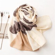 long floral stitching scarf - MRSLM