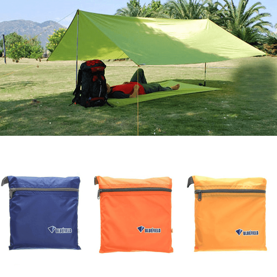 Ipree™ 250X150Cm Portable Camping Tent Sunshade Outdoor Waterproof Shelter Canopy Tentage - MRSLM