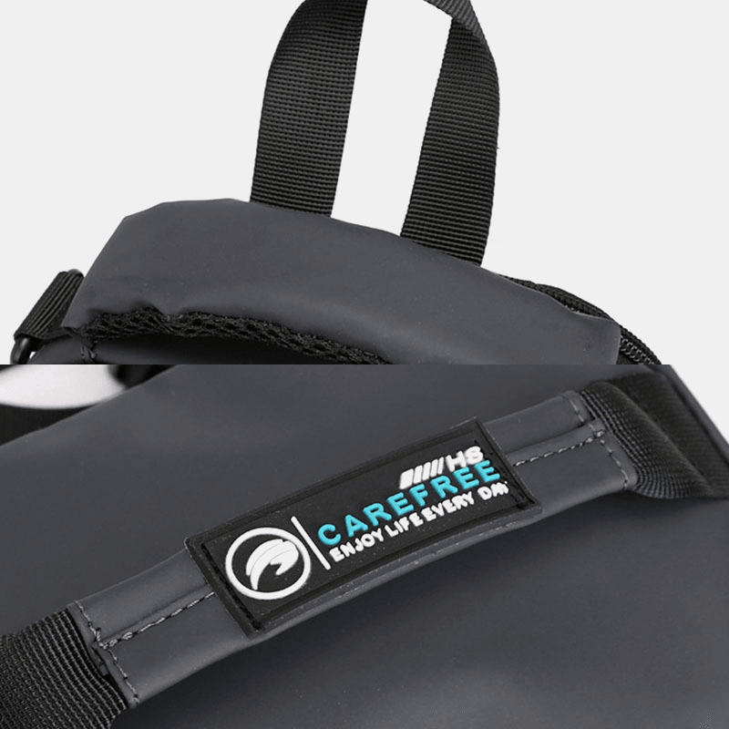 Men Nylon USB Charging Casual Outdoor Brief Chest Bag Shoulder Bag Backpack - MRSLM