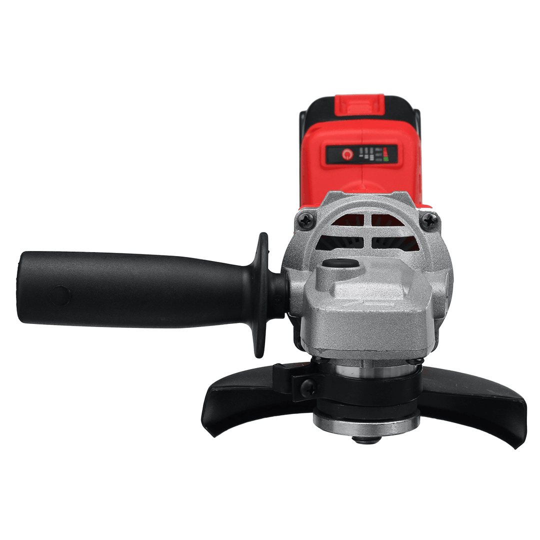 388VF 125MM 1500W Cordless Brushless Angle Grinder Electric Polisher W/ None/1/2 Battery Cutting Sand Disc Tool - MRSLM
