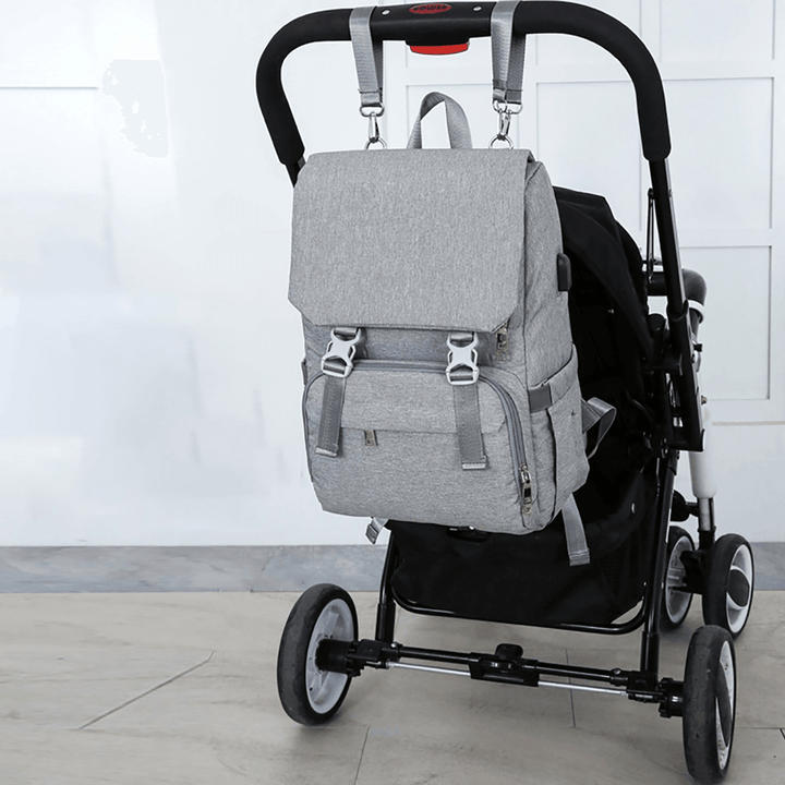 Outdoor Mummy Travel Backpack Large Baby Nappy Changing Bag for Mom Nursing Bag - MRSLM