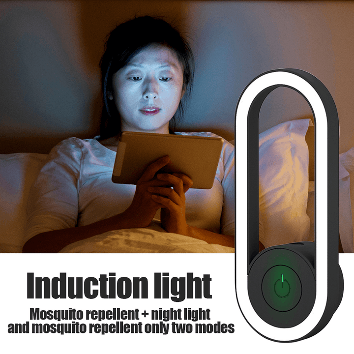 Ultrasonic Mosquito Insect Repellent Household Mouse Spider Repeller Plug Night Lamp Intelligent Sensor Pest Control Light - MRSLM