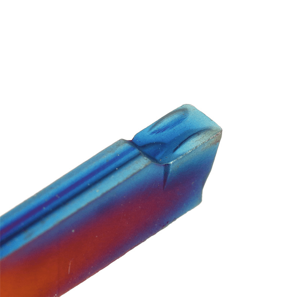 Drillpro 10Pcs HRC45 Blue Nano MGMN200-G 2Mm Carbide Insert for MGEHR/MGIVR Turning Tool Holder - MRSLM