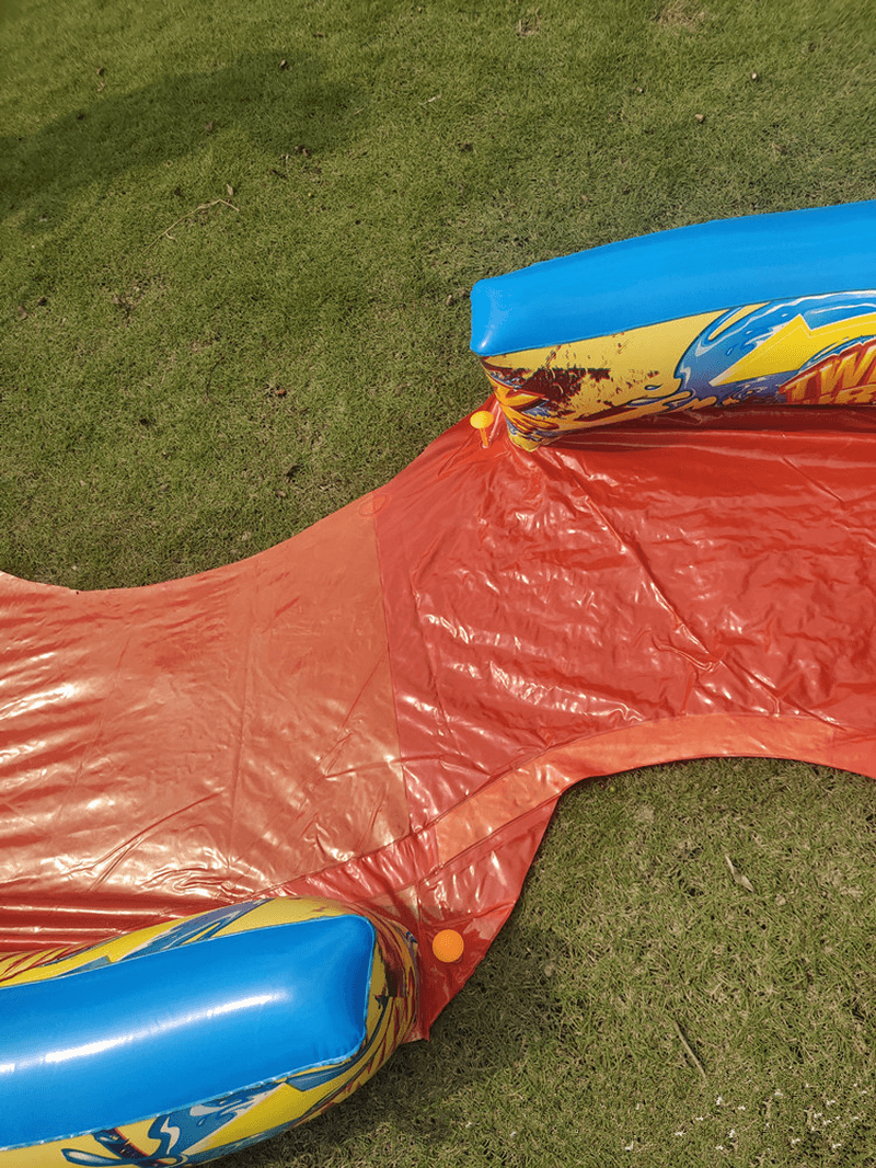 Inflatable Water Slide Fun Outdoor Splash Slip for Children Summer Pool Kids Games - MRSLM