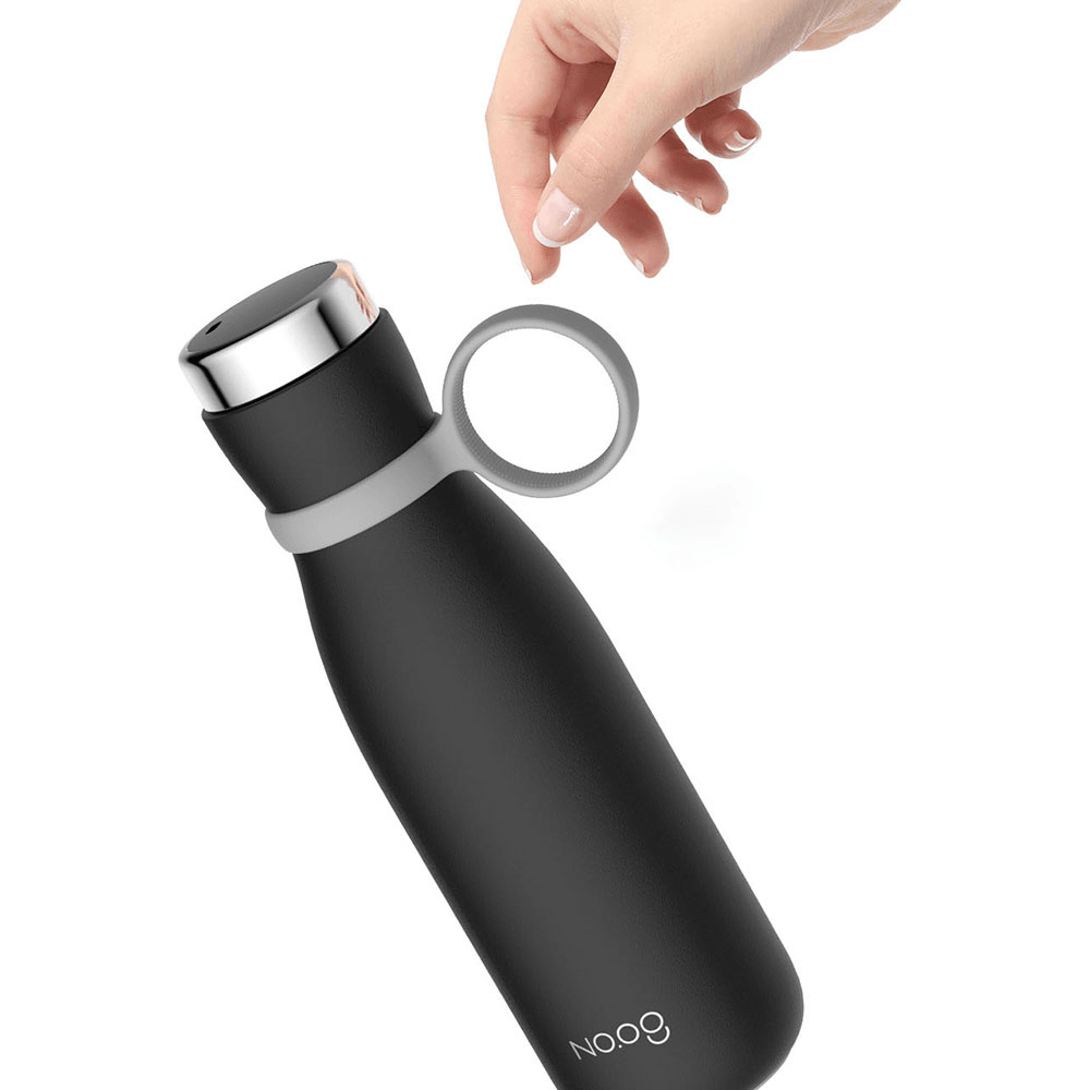 3Life 108 Smart LED TEMP Display Magnetic Charging 400ML Vacuum Fask Portable Insulation Water Bottle Waterproof Bottle - MRSLM