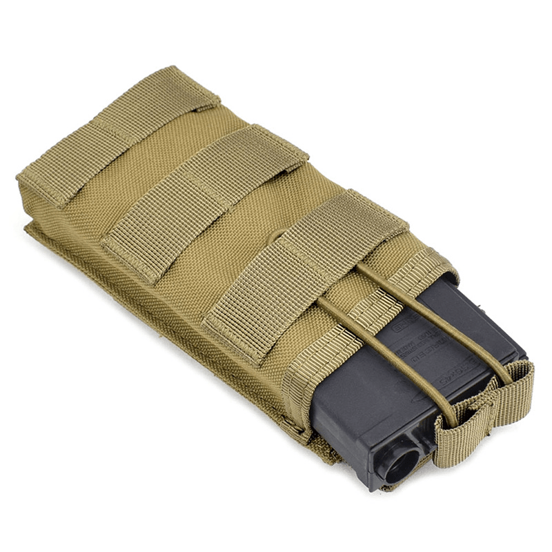 ZANLURE 1000D Nylon Pouch Tactical M4 Single MOLLE Magazine Bag Hunting Waist Bag - MRSLM