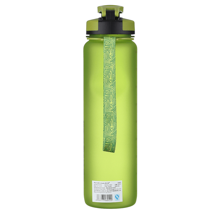 1000ML Portable Leakproof Eco-Friendly Ep+Safety+Degradable Sports Water Bottle Drinking Cup for Outdoor Cycling Travelling School Bottle - MRSLM