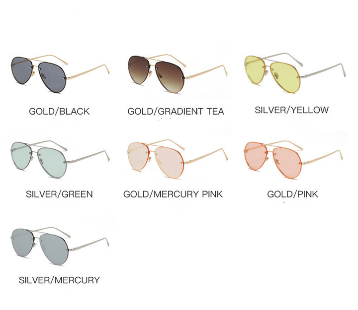 Fashion Sunglasses Gradient Glasses Personality - MRSLM