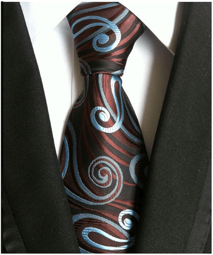 Men S Tie 8Cm Business Gentleman British Formal Wear - MRSLM