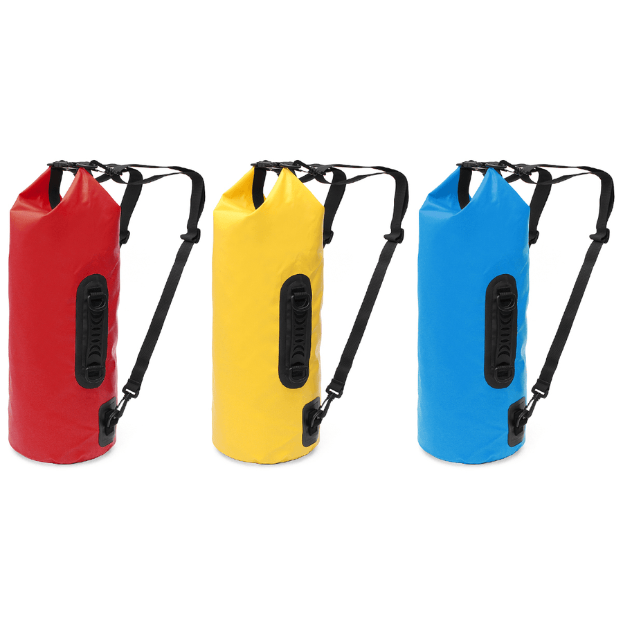 15L Sports Waterproof Dry Storage Bucket Bag Backpack Custom Outdoor Floating Boating Camping Bag - MRSLM