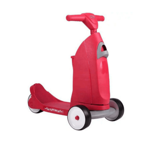 4.8CM Wide Shock-Absorbing Wheels Children'S Three-Wheeled Scooter ABS Plastic Limit 30 ° Children Bike - MRSLM