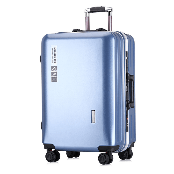 BAOFLY 20/24Inch Women Suitcase Aluminum Frame Password Lock Universal Wheel Men Business Luggage Case - MRSLM