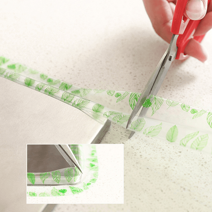 3.2M Waterproof Sealing Strip Self-Adhesive Tape Mildew Proof Tape for Kitchen Bathroom Toilet Wall Corner - MRSLM