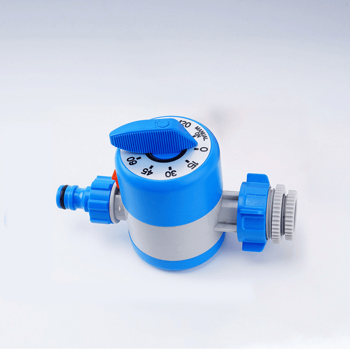 Outdoor Mechanical Watering Timer Automatic Plant Flower Irrigation Controller for Garden Self Watering System - Blue - MRSLM