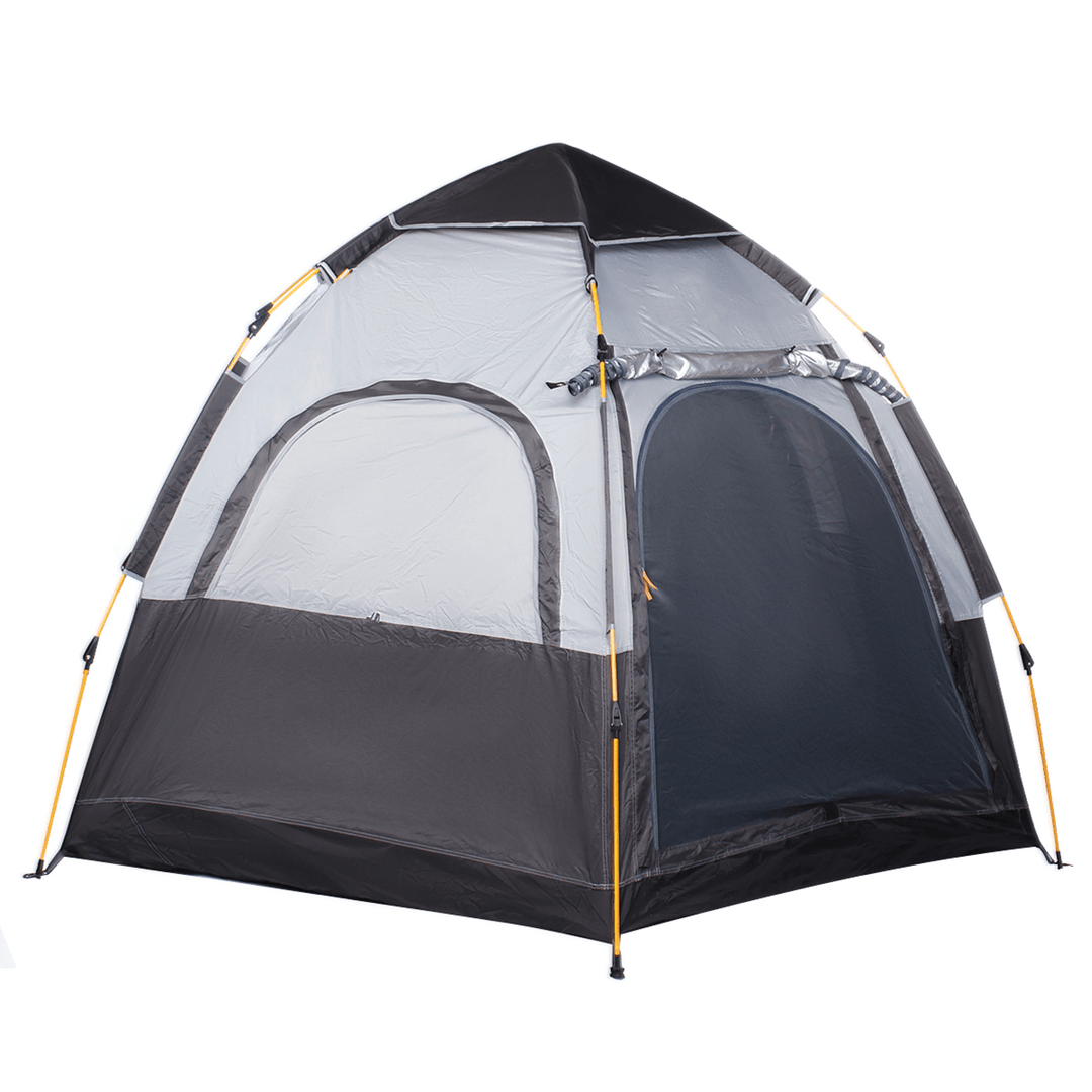 3-4 Persons Camping Tent Anti-Uv Sunshade Shelter Automatic up Tent Outdoor Camping Family Travel Tent - MRSLM