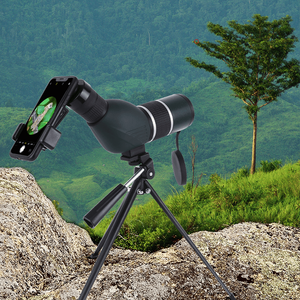 LUXUN 12-36X50 45° Spotting Scope BAK4 FMC HD Coating Shooting Bird Watching Telescope Waterproof Hunting Wildlife Camping - MRSLM