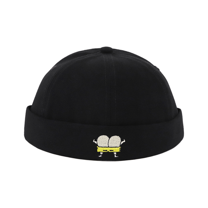 Unisex Melon Hat Summer Thin Section Hip Hop Landlord Hat Retro Leisure Street Brimless Hats - MRSLM