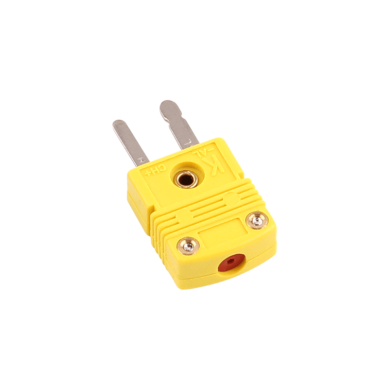 Panel Mount K-Type Thermocouple Miniature Female Male Plug Connector - MRSLM