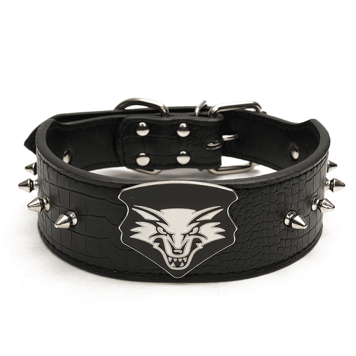 PU Leather Adjustable Pet Collar - MRSLM