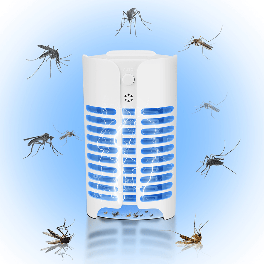Gardening Household Mosquito Killer LED Night Lamp Auto Physical Radiation-Free Mosquito Dispeller - MRSLM