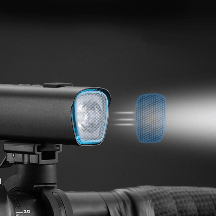 ROCKBROS V9M-1000 1000Lm Bike Light Waterproof 5 Modes USB Rechargeable Bicycle Headlamp Bike Front Light Cycling - MRSLM