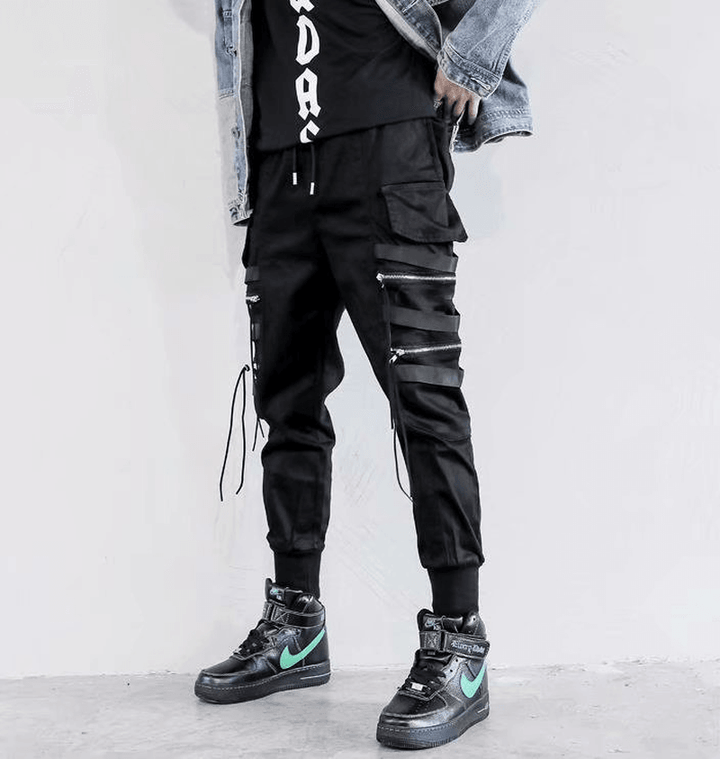 Men'S Autumn and Winter Loose Multi-Pocket Overalls - MRSLM