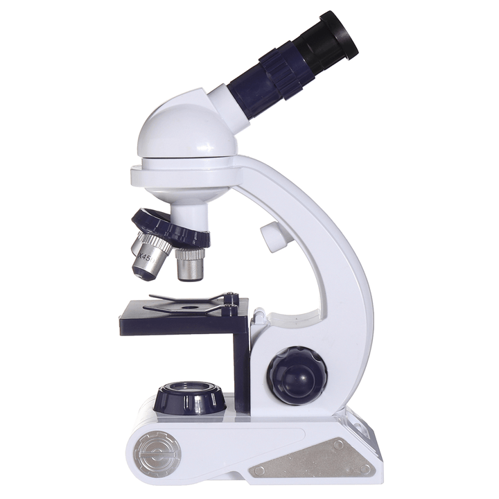 Biological Microscope Kit Children School Educational Toys Kids Gift 80X - 450X - MRSLM