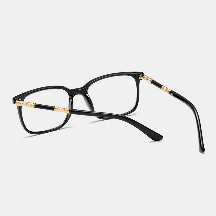 Unisex Retro Full Frame Square Frame Anti-Blue Reading Glasses Presbyopia Glasses - MRSLM