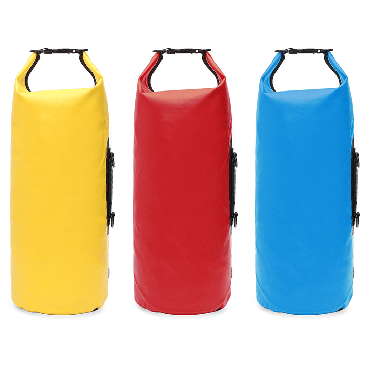 15L Sports Waterproof Dry Storage Bucket Bag Backpack Custom Outdoor Floating Boating Camping Bag - MRSLM