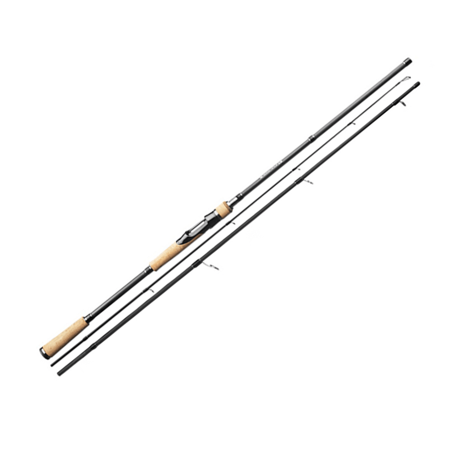 LINNHUE 1.8/2.1/2.4M Fishing Rod Sections Casting Spinning Folding Fishing Pole - MRSLM
