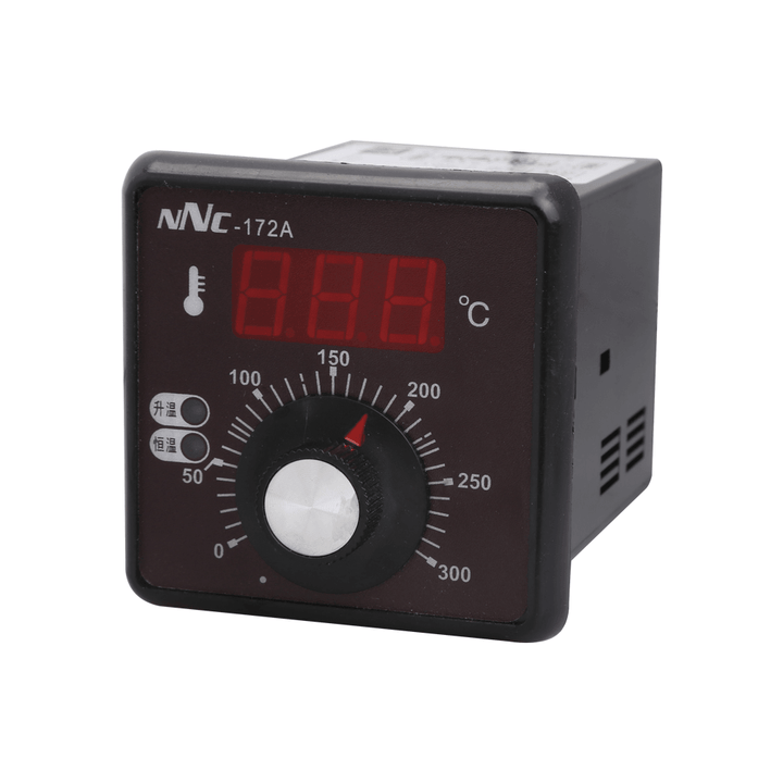 NNC-172A 220V High Power Oven Temperature Controller Temperature Thermostat Range 0℃~300℃ with Therucouple E - MRSLM