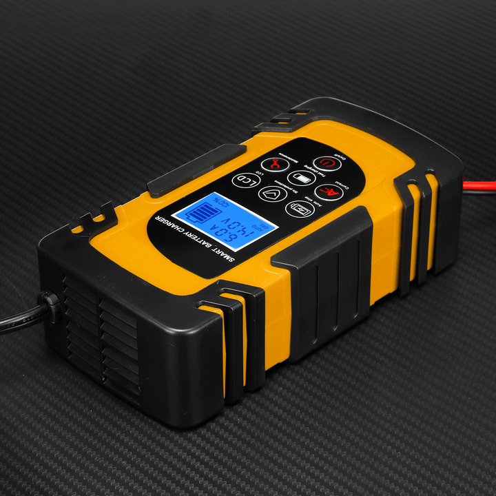 Smart Automatic 12V/24V 8A Car Battery Charger Motorcycle Repair Pulse Repair Activation - MRSLM