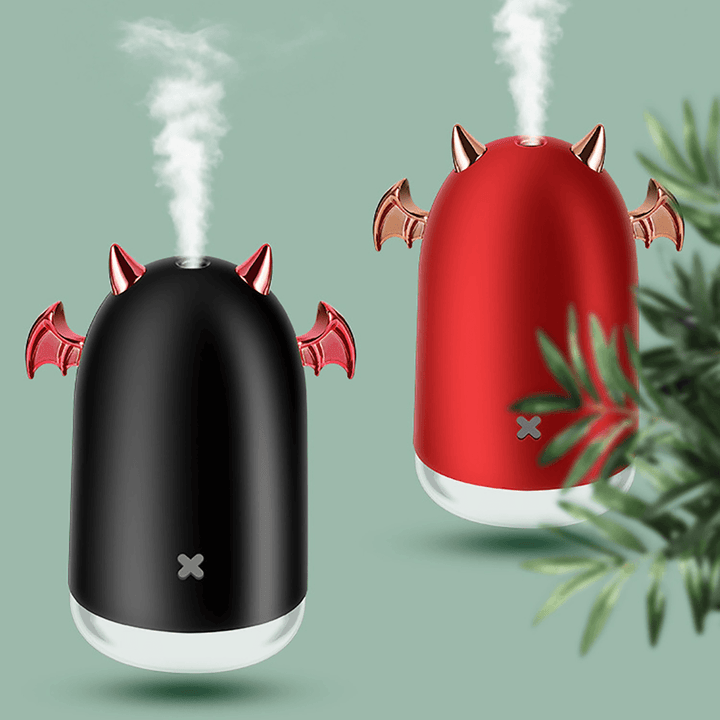7 LED Humidifier USB Purifier Mist Aroma Essential Oil Diffuser Halloween Gift - MRSLM