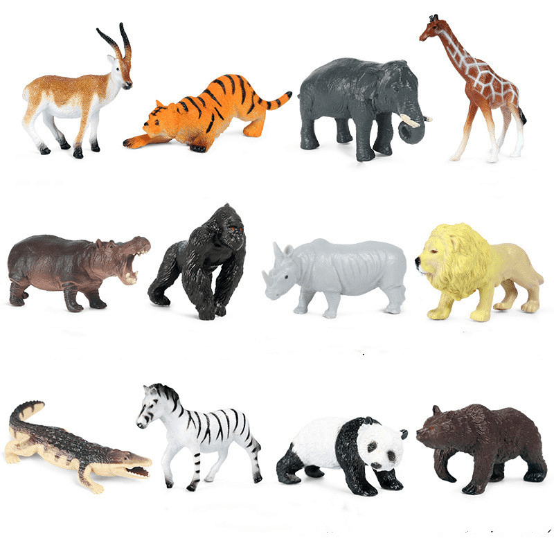 Simulation Wild Animal Model Toy Mini Animal - MRSLM