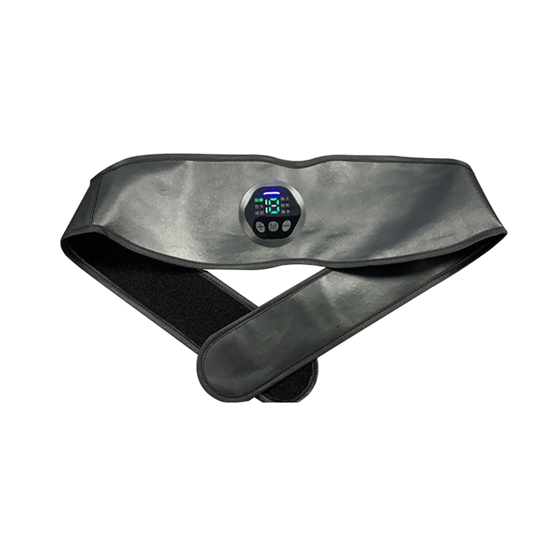 EMS Waist Massager Adjustable 6 Modes 15 Gear Muscle Abdominal Stimulator Training Waist Slimming with Remote Control - MRSLM