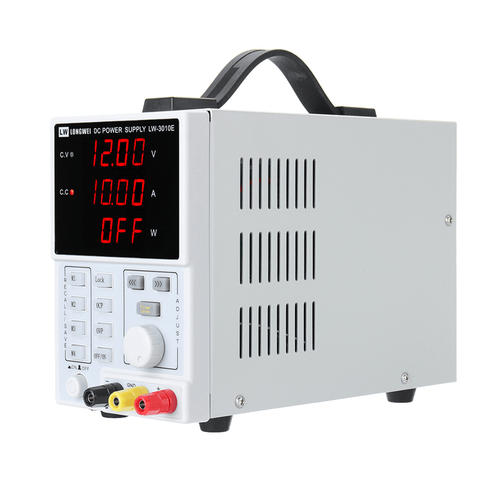Longwei 3010E 110V/220V 30V 10A Switching Regulated Adjustable Dc Power Supply Linear Power Supply Digital Regulated Lab Grade - MRSLM