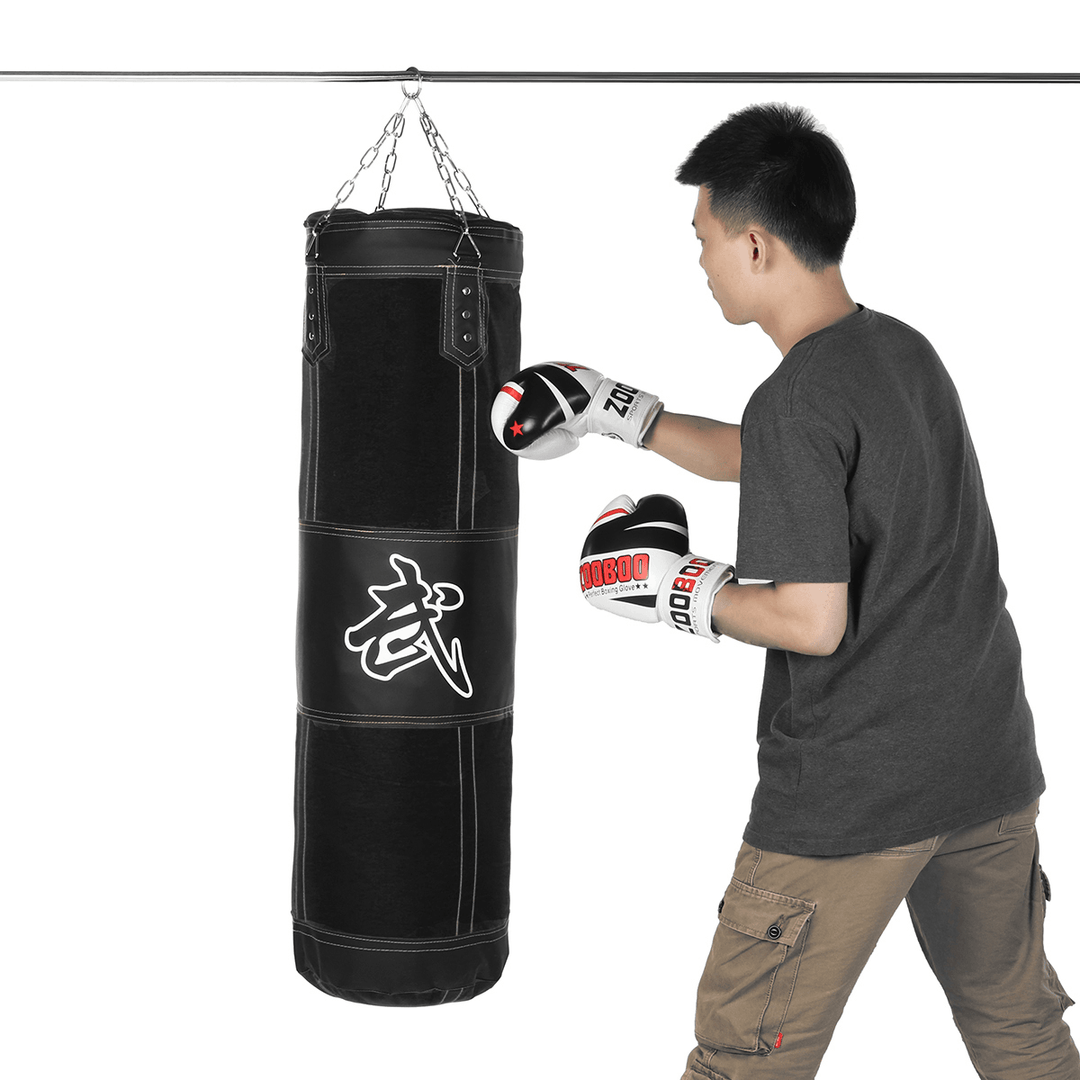 9 in 1 Double Support Hanging Boxing Sandbags Sparring Training Sandbags Oxford Cloth Household Men and Women - MRSLM