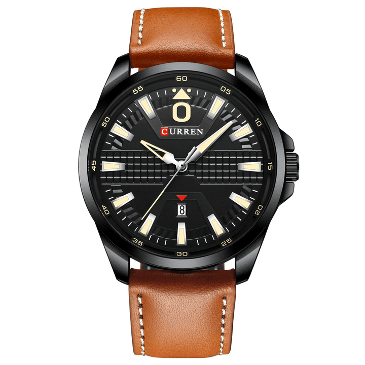 CURREN 8379 Casual Style Men Wrist Watch Calendar Luminous Display Quartz Watches - MRSLM