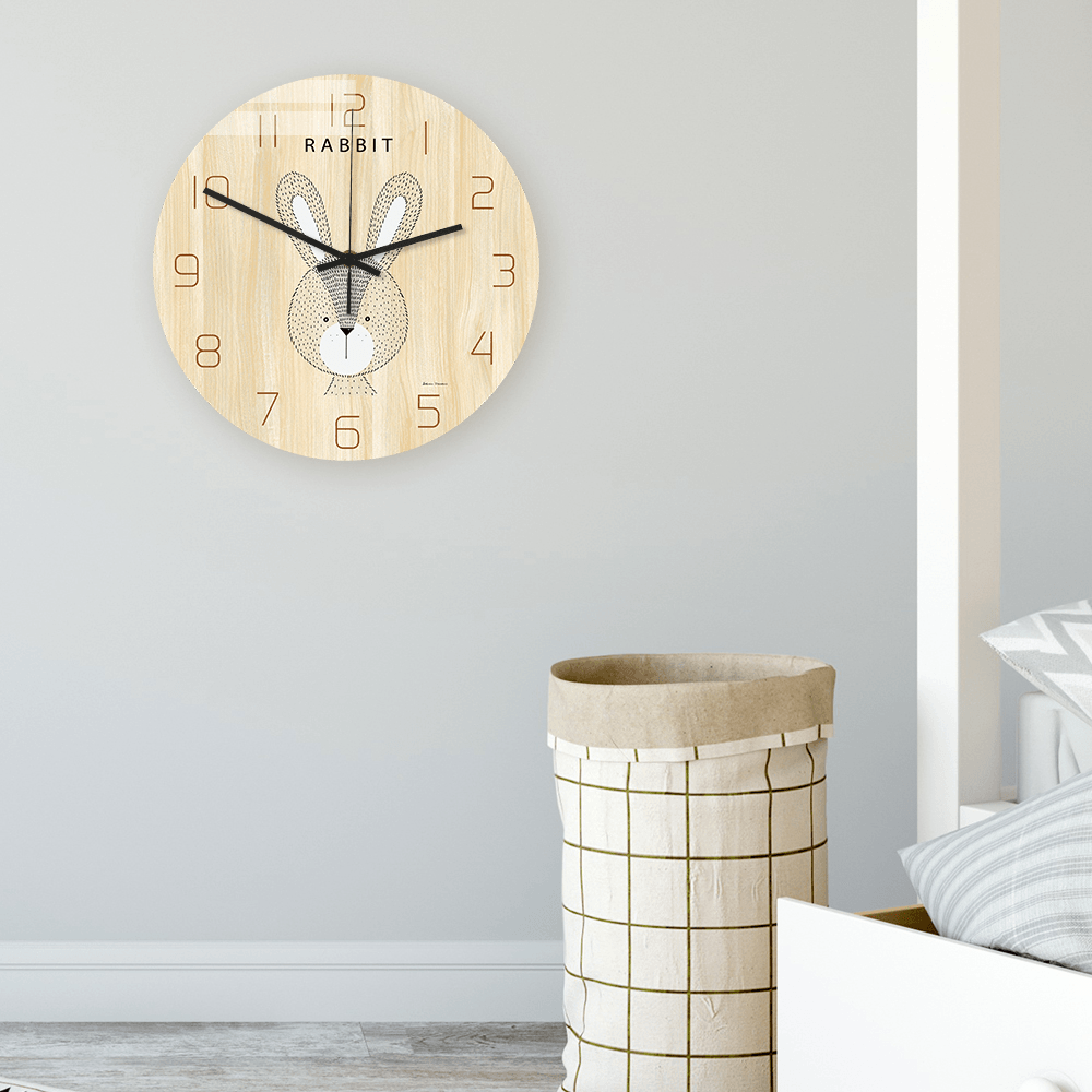 CC046 Creative Wall Clock Mute Wall Clock Cartoon Wall Clock for Home Office Decorations - MRSLM