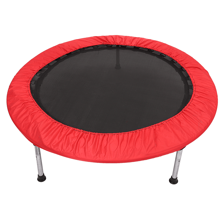 150KG Children Trampoline round Mute Fitness Safety Jumping Child Fitness Protection Bed Furniture Indoor Playground - MRSLM