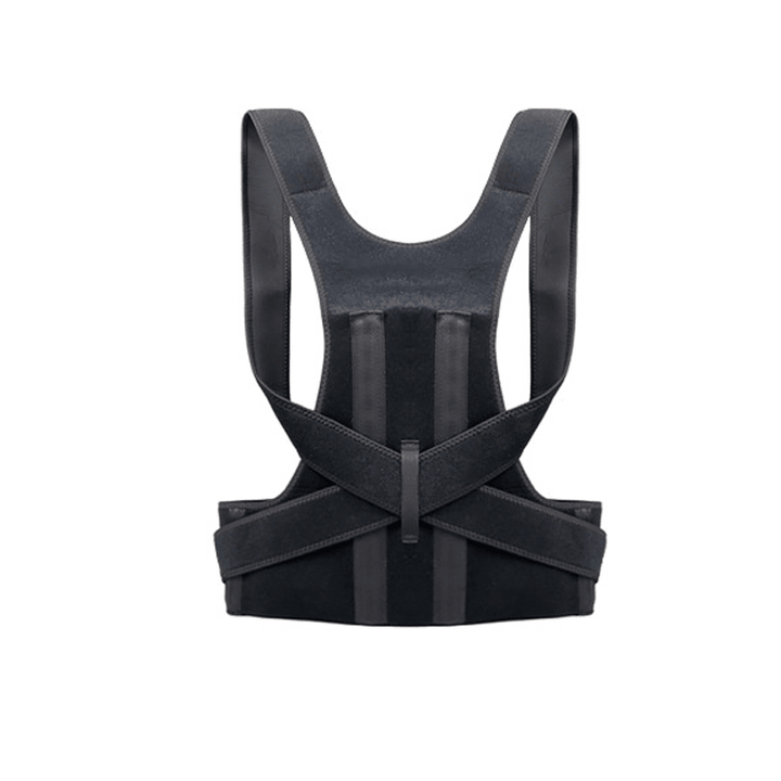 BOER Adjustable Steel Back Support Orthopedic Belt Breathable Posture Correction of Sitting Adults Children - MRSLM