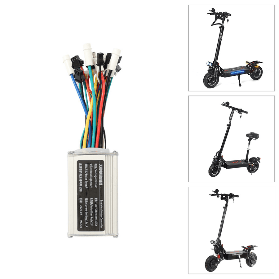 Scooters Motor Controller Front/Rear Motor Controller Kit for Laotie 52V 25A Electric Scooter - MRSLM