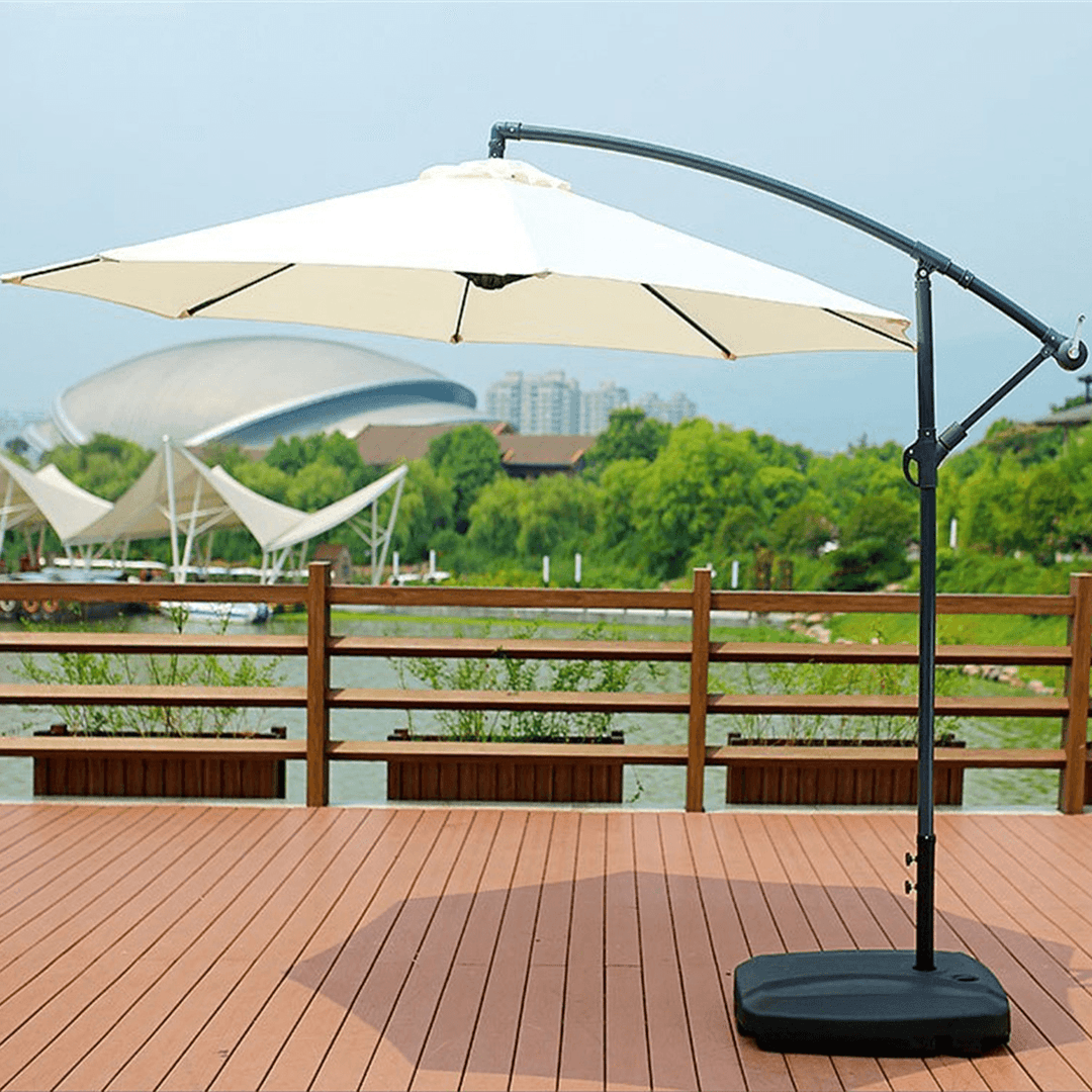 110X300Cm Parasol Waterproof Sunshade Beach Umbrella Replacement Cloth for Outdoor Garden Patio Camping Umbrella - MRSLM
