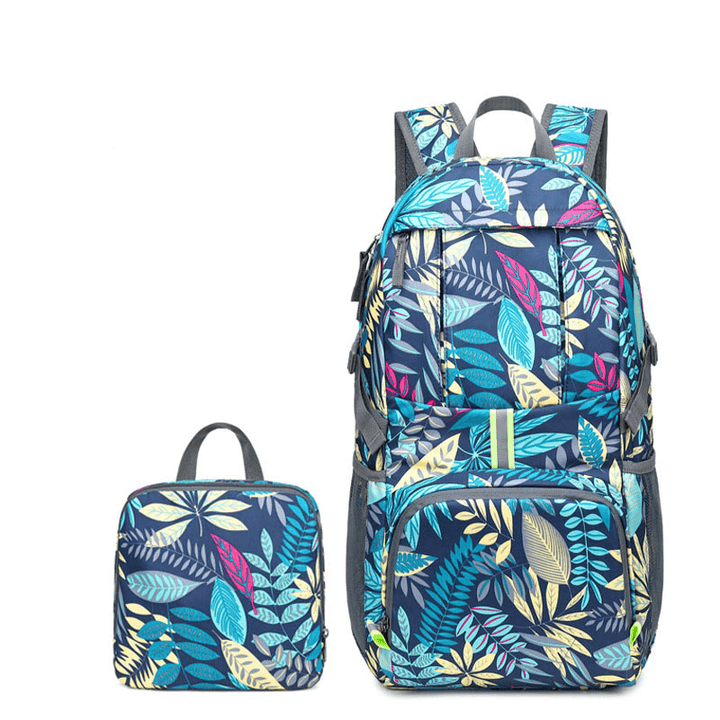 Ipree® Shoulder Bag Folding Storage Lightweight Packable Durable Outdoor Travel Hiking Backpack Daypack - MRSLM