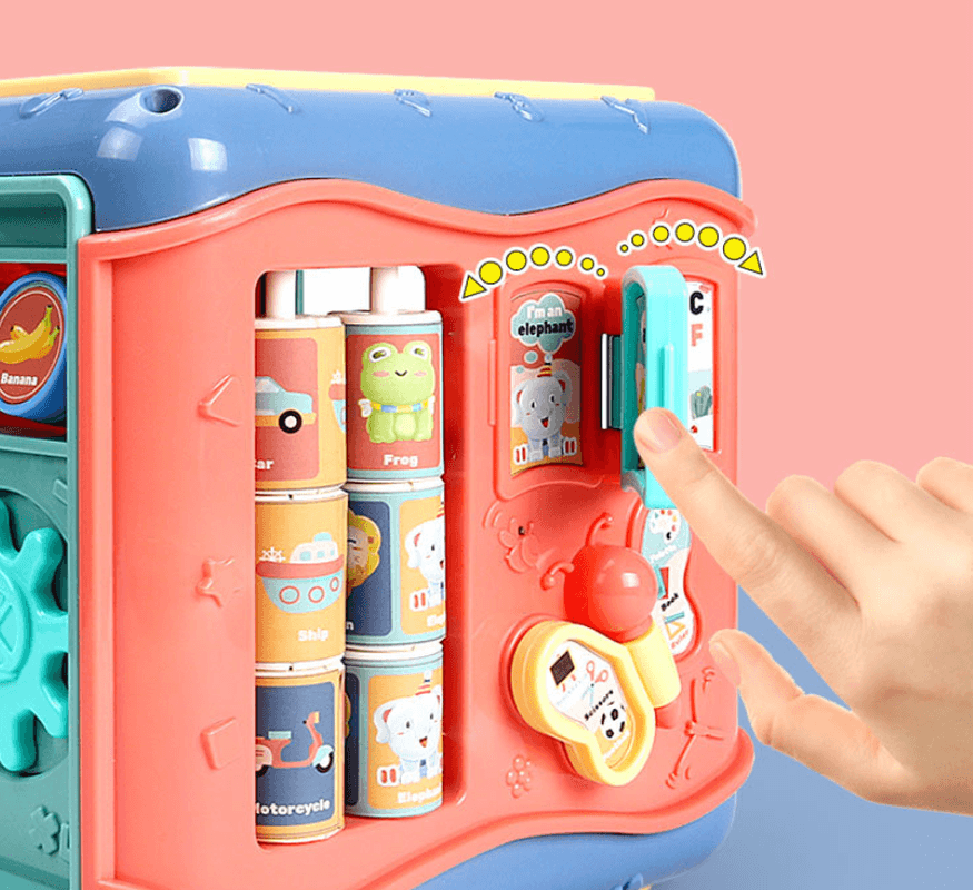 Six-Sided Box of Baby Toys - MRSLM