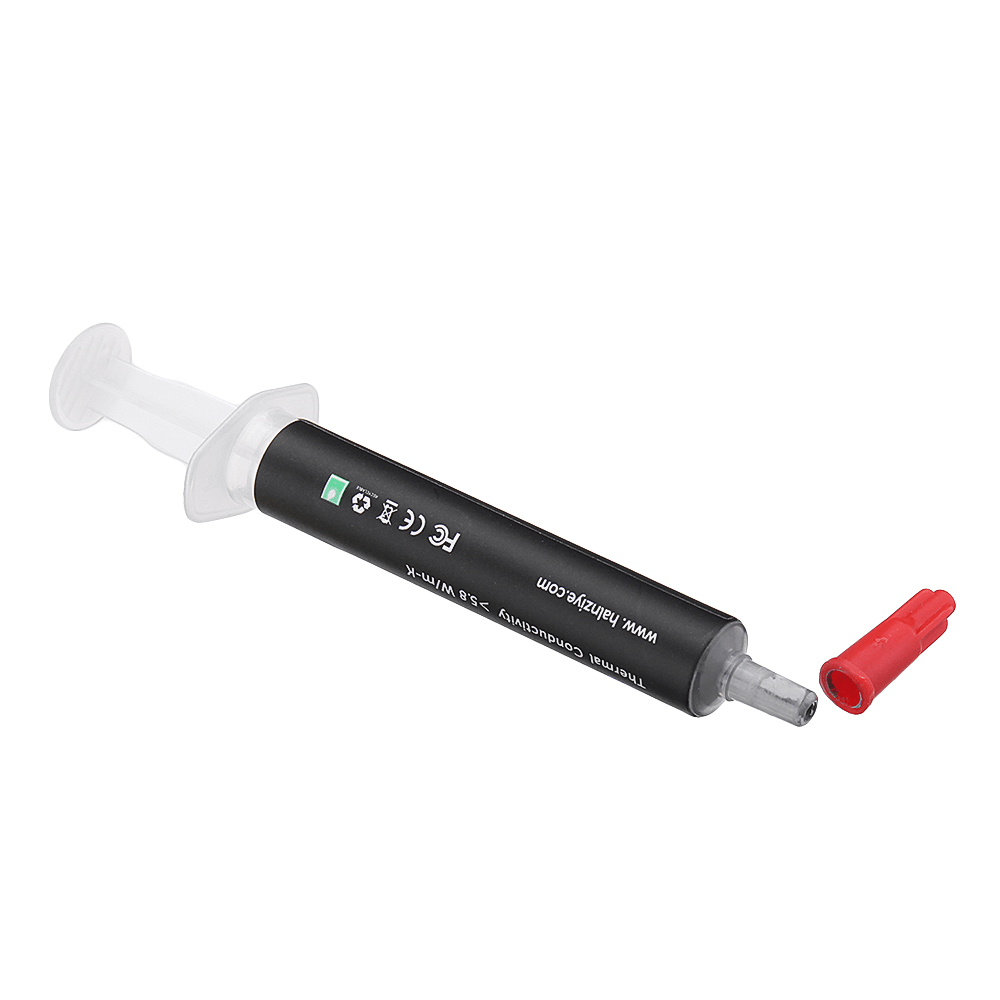 Grey Thermal Grease Paste Compound Silicone 5.8 High Heat Conductivity for Computer CPU Heatsink - MRSLM