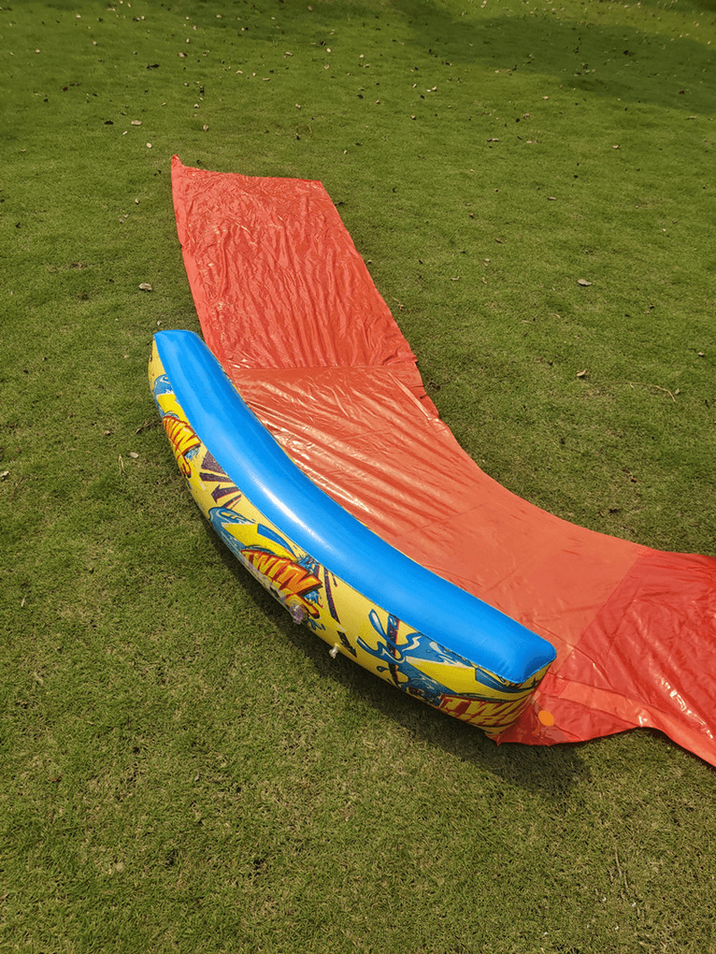 Inflatable Water Slide Fun Outdoor Splash Slip for Children Summer Pool Kids Games - MRSLM