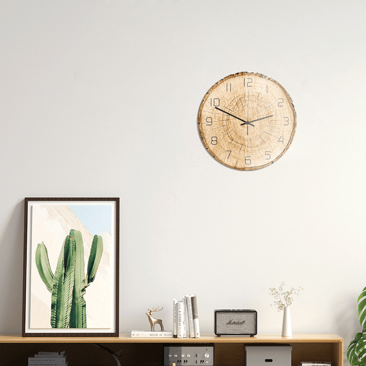 CC101 Creative Wall Clock Mute Wall Clock Quartz Wall Clock for Home Office Decorations - MRSLM