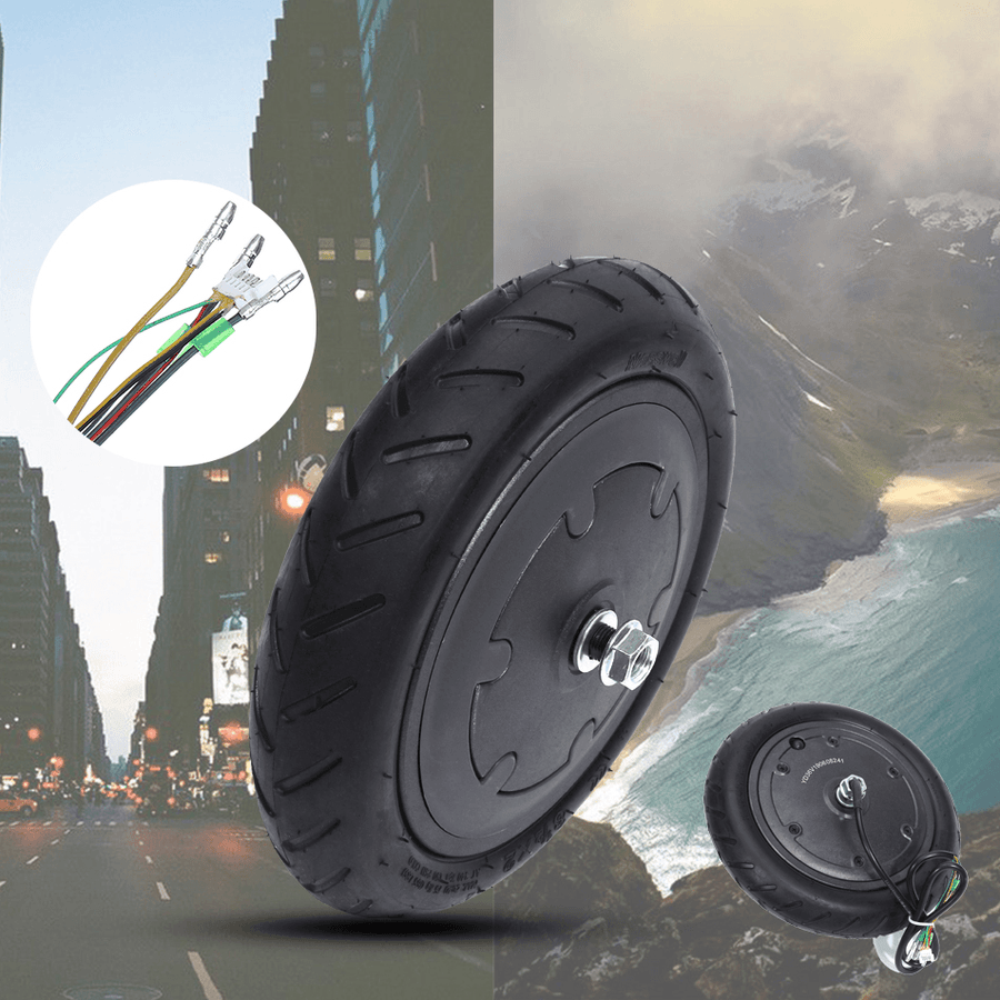 250W Motor 8.5In Explosion-Proof Scooter Wheel Tire Inflatable Tyre for Electric Scooter Replacement - MRSLM